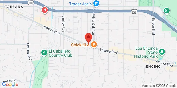 Map of 17779 Ventura Blvd Ste 101 Los Angeles, CA 91316