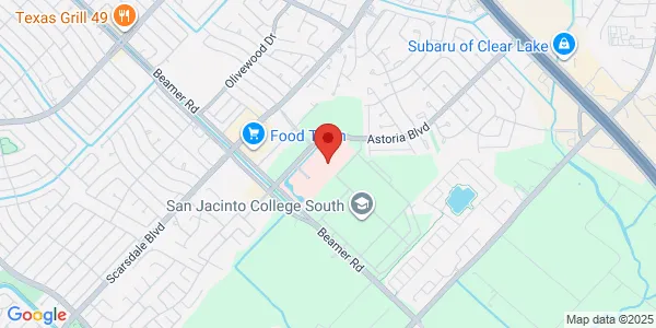 Map of 11920 Astoria Blvd Houston, TX 77089