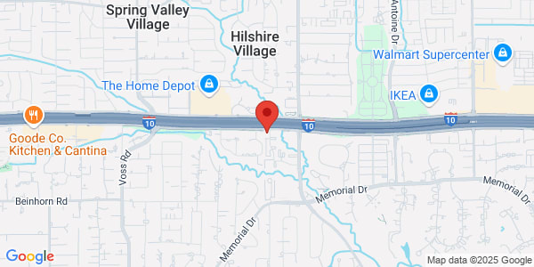 Map of 8301 Katy Fwy Ste 101 Houston, TX 77024