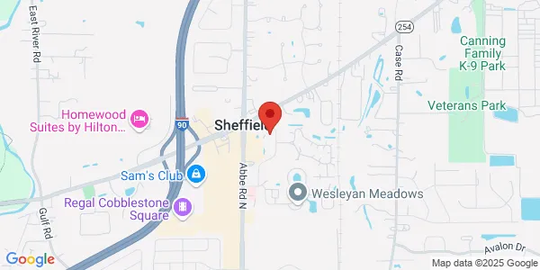 Map of 5054 Waterford Dr Elyria, OH 44035