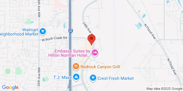 Map of 2312 24th Ave NW Norman, OK 73069