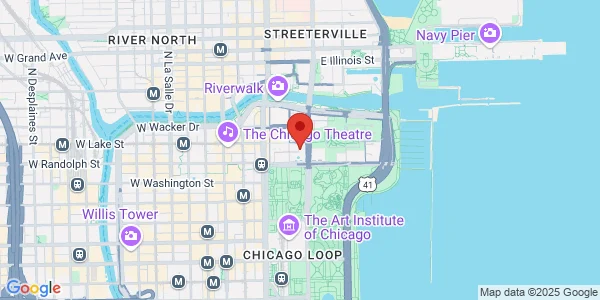 Map of 200 E Randolph St Fl 24 Chicago, IL 60601