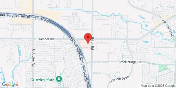 Map of 2831 E President George Bush Hwy Richardson, TX 75082