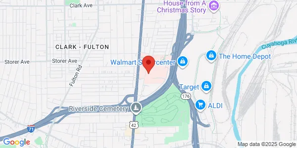 Map of 2500 Metrohealth Dr Cleveland, OH 44109