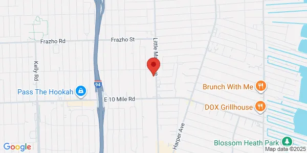 Map of 25631 Little Mack Avenue Ste 204 St. Clair Shores, MI 48081