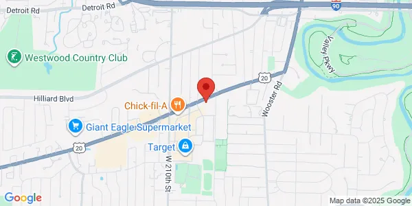 Map of 20575 Center Ridge Rd Ste 500 Rocky River, OH 44116