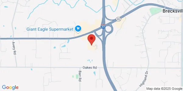 Map of 9200 Treeworth Blvd Brecksville, OH 44141
