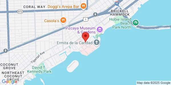 Map of 3659 S Miami Ave Ste 5001, 5002 & 5005 Miami, FL 33133