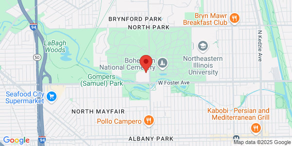 Map of 5240 N Pulaski Rd Ste O Chicago, IL 60630