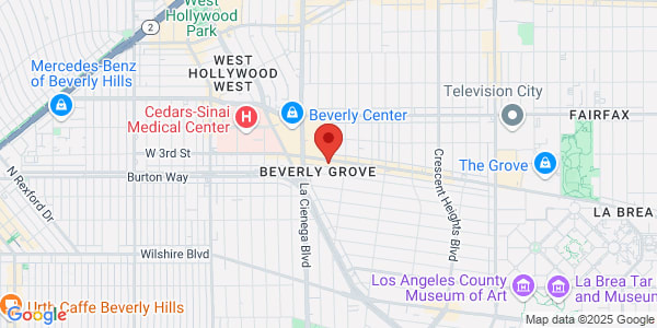 Map of 8436 W 3rd St Ste 600 Los Angeles, CA 90048