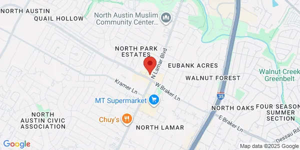 Map of 11300 N Lamar Blvd Austin, TX 78753