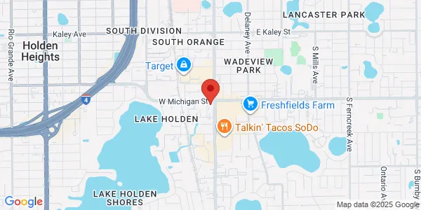 Map of 2702 S Orange Ave Orlando, FL 32806