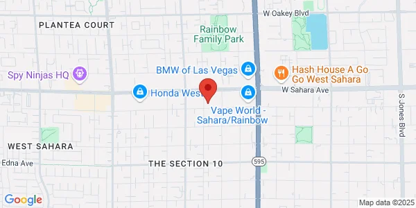 Map of 2578 Belcastro St Las Vegas, NV 89117