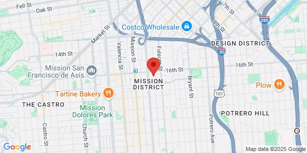 Map of 240 Shotwell St San Francisco, CA 94110
