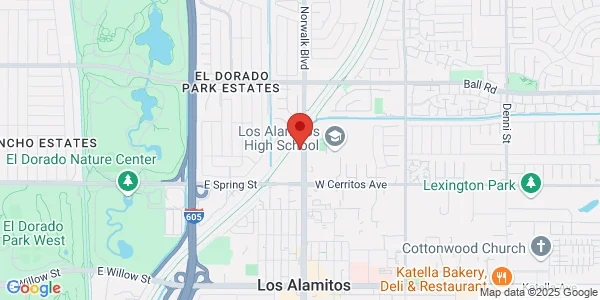 Map of 10315 Los Alamitos Blvd Los Alamitos, CA 90720