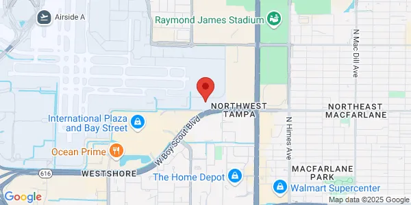 Map of 4101 Jim Walter Blvd Tampa, FL 33607