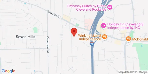 Map of 6161 Oak Tree Blvd Ste 200 Independence, OH 44131
