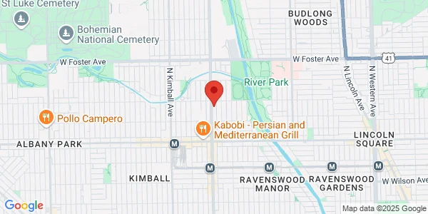 Map of 4941 N Kedzie Ave Chicago, IL 60625