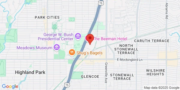 Map of 6060 N Central Expy Ste 500 Dallas, TX 75206
