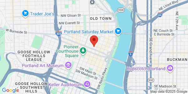 Map of 426 SW Stark St Fl 6 Multnomah County Health Department Portland, OR 97204