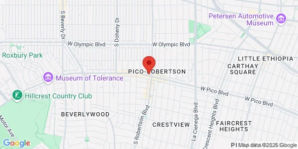 Map of 8815 W Pico Blvd Los Angeles, CA 90035
