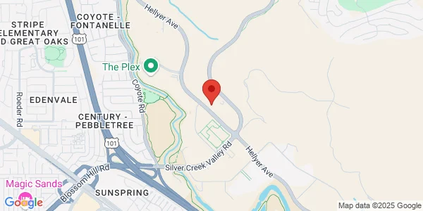 Map of 5750 Hellyer Ave San Jose, CA 95138