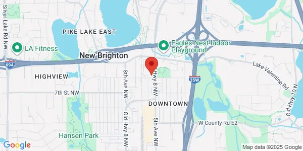 Map of 805 6th Ave NW Saint Paul, MN 55112
