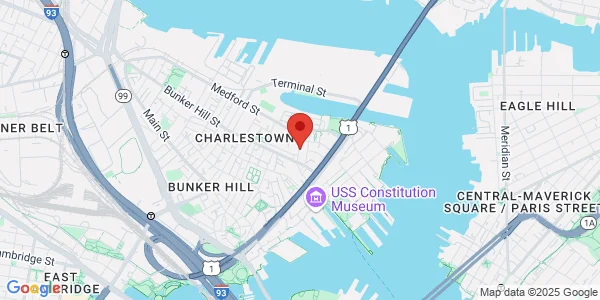 Map of 15 Tufts St Charlestown, MA 02129