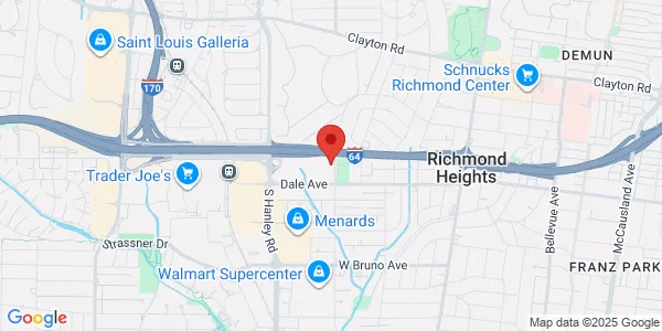 Map of 1311 Laclede Station Rd Richmond Heights Community Center Richmond Heights, MO 63117