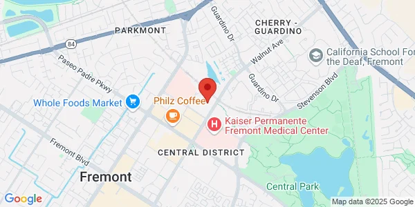 Map of 2201 Walnut Ave Ste 150 Fremont, CA 94538