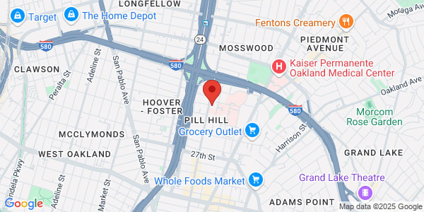 Map of 3200 Telegraph Ave Oakland, CA 94609