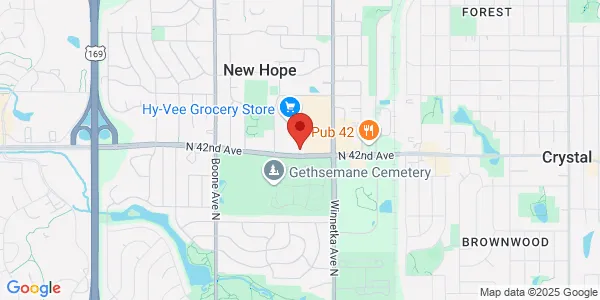 Map of 8100 42nd Ave N New Hope, MN 55427