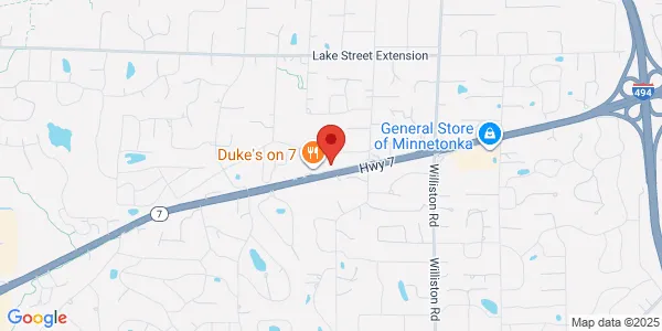 Map of 15450 Hwy 7 Minnetonka, MN 55345