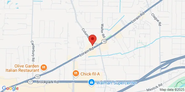 Map of 24700 Lorain Rd Ste 106 North Olmsted, OH 44070