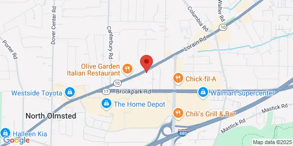 Map of 25757 Lorain Rd North Olmsted, OH 44070