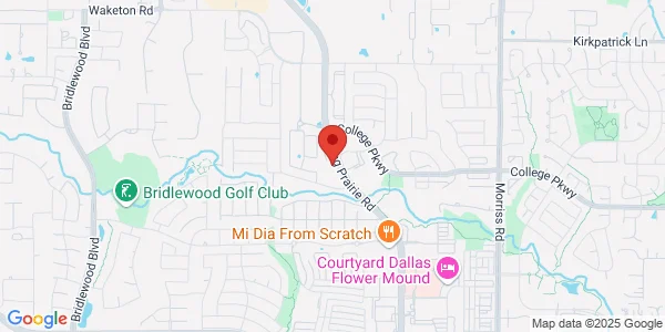 Map of 4951 Long Prairie Rd Ste 105 Flower Mound, TX 75028
