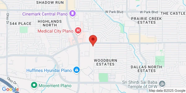 Map of 3700 W 15th St Ste 200 Plano, TX 75075