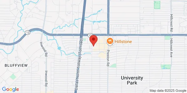 Map of 8222 Douglas Ave Ste 600 Dallas, TX 75225