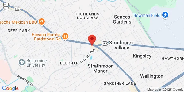 Map of 2470 Bardstown Rd Louisville, KY 40205