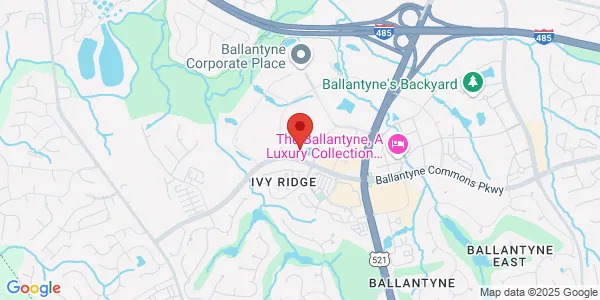 Map of 14215 Ballantyne Corporate Pl Ste 140 Charlotte, NC 28277