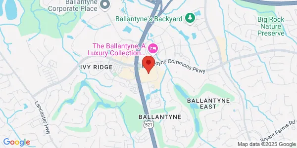Map of 15235 John J Delaney Dr Charlotte, NC 28277
