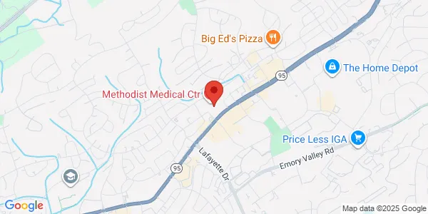 Map of 988 Oak Ridge Tpke Ste 200 Oak Ridge, TN 37830