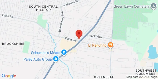 Map of 2020 Eakin Rd Ste 100 Columbus, OH 43223