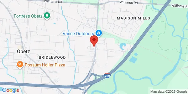 Map of 4335 Alum Creek Dr Obetz, OH 43207