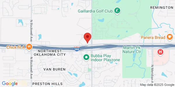 Map of 5901 W Memorial Rd Oklahoma City, OK 73142