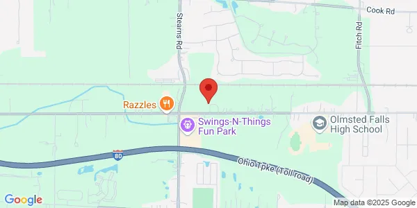 Map of 27076 Bagley Rd Olmsted Township, OH 44138