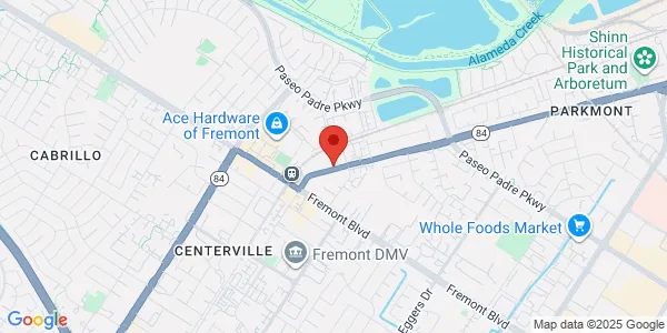 Map of 3683 Peralta Blvd Fremont, CA 94536