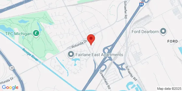Map of 3200 Greenfield Rd Ste 300, 9489 Dearborn, MI 48120