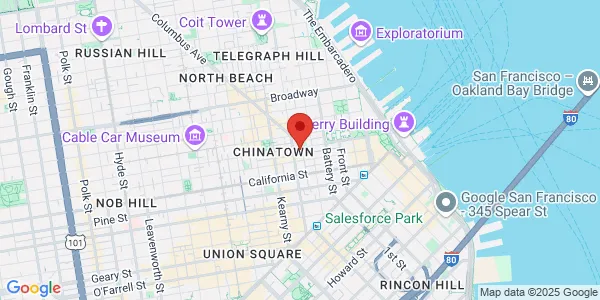 Map of 559 Clay St Fl 1 San Francisco, CA 94111