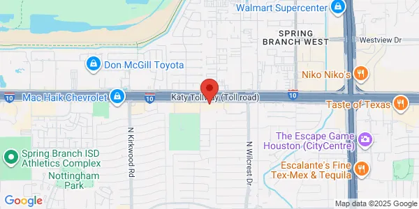 Map of 11221 Katy Fwy Ste 201 Houston, TX 77079